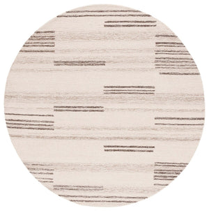 Safavieh Metro 625 Hand Tufted Contemporary Rug Ivory / Brown 8' x 10'
