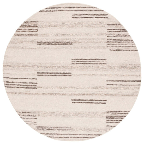 Safavieh Metro 625 Hand Tufted Contemporary Rug Ivory / Brown 8' x 10'