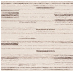 Safavieh Metro 625 Hand Tufted Contemporary Rug Ivory / Brown 8' x 10'