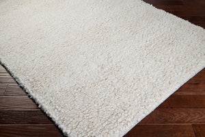 Surya Metropolitan Handmade High Pile Rug 2'6" X 8' - Durable Nz Wool, Modern Decor, One Year Warranty Cream Nz Wool Met8683-268