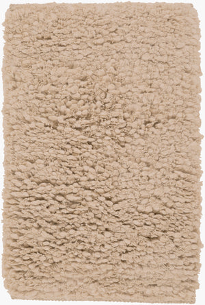 Surya Metropolitan Handmade High Pile Rug 2'6" X 8' - Durable Nz Wool, Modern Decor, One Year Warranty Beige Nz Wool Met8685-23