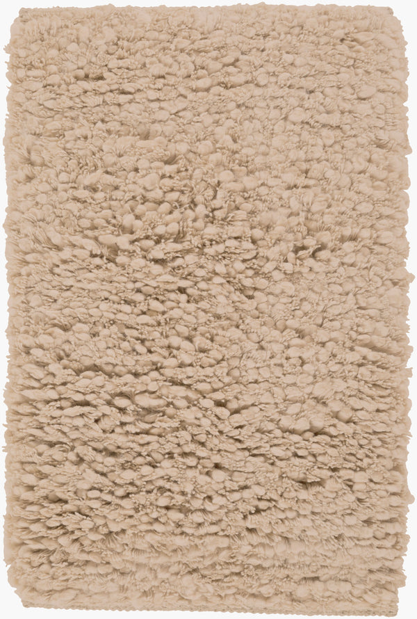 Surya Metropolitan Handmade High Pile Rug 2'6" X 8' - Durable Nz Wool, Modern Decor, One Year Warranty Beige Nz Wool Met8685-23