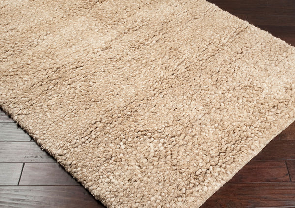 Surya Metropolitan Handmade High Pile Rug 2'6" X 8' - Durable Nz Wool, Modern Decor, One Year Warranty Beige Nz Wool Met8685-23