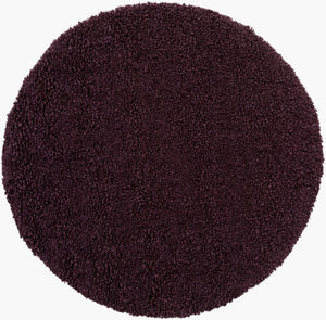 Surya Metropolitan Handmade High Pile Rug 2'6" X 8' - Durable Nz Wool, Modern Decor, One Year Warranty Plum Nz Wool Met8688-8rd
