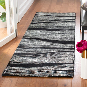 Safavieh Metro 995 Hand Tufted  Rug Black / Ivory MET995Z-9
