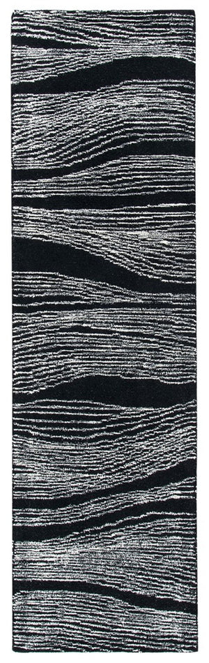 Safavieh Metro 995 Hand Tufted  Rug Black / Ivory MET995Z-9