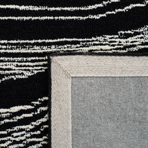 Safavieh Metro 995 Hand Tufted  Rug Black / Ivory MET995Z-9