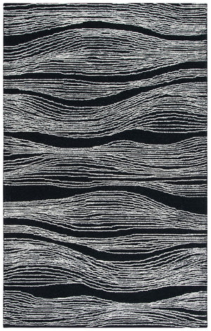 Safavieh Metro 995 Hand Tufted  Rug Black / Ivory MET995Z-9