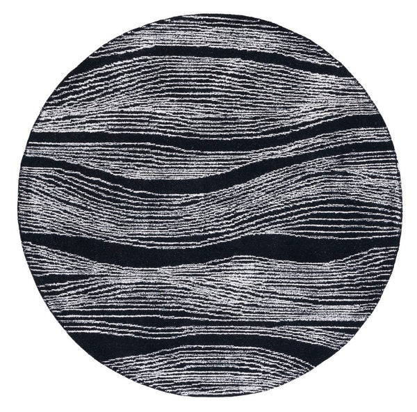 Safavieh Metro 995 Hand Tufted  Rug Black / Ivory MET995Z-9