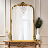 Christopher Knight Home® - Noble House - Hardt Traditional Handcrafted Over Mantle Mirror