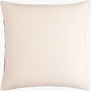 Surya Mobley Modern 18" Accent Pillow - Chic Cotton & Linen Blend For Stylish Home Decor & Comfort Light Beige Cotton,Linen,Viscose,Cotton Mey003-2020p