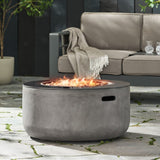 Christopher Knight Home® Noble House Adio 31" Circle Mgo Fire Pit - 50,000 Btu