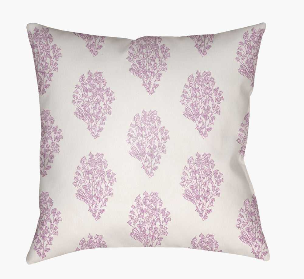 Livabliss Moody Floral Woven Polyester Accent Pillow with Bold Botanical Print for Living Room MF013-2020