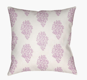 Livabliss Moody Floral Woven Polyester Accent Pillow with Bold Botanical Print for Living Room MF013-2020