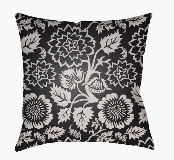 Livabliss Moody Floral Woven Botanical Accent Pillow for Transitional Bohemian Living Spaces MF028-1818