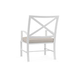 Bristol Swivel Dining Chair in Canvas Natural w/ Self Welt SW501-11-5404 Sunset West