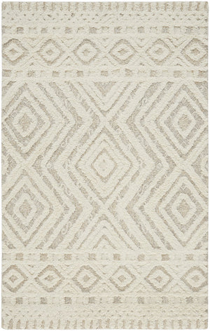 Feizy Rugs Anica Hand-tufted Wool Area Rug - Bohemian Style, Neutral Colors For Living Rooms And Nurseries Ivory,Tan Wool Anc8010fbge000c00