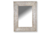 Parker House Crossings - Monaco Wall Mirror Weathered Blanc Solid Mango MON#M3546