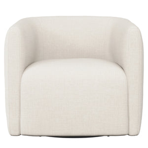 Bernhardt Aline Fabric Swivel Chair 5558-000 White B6923S_5558-000 Bernhardt