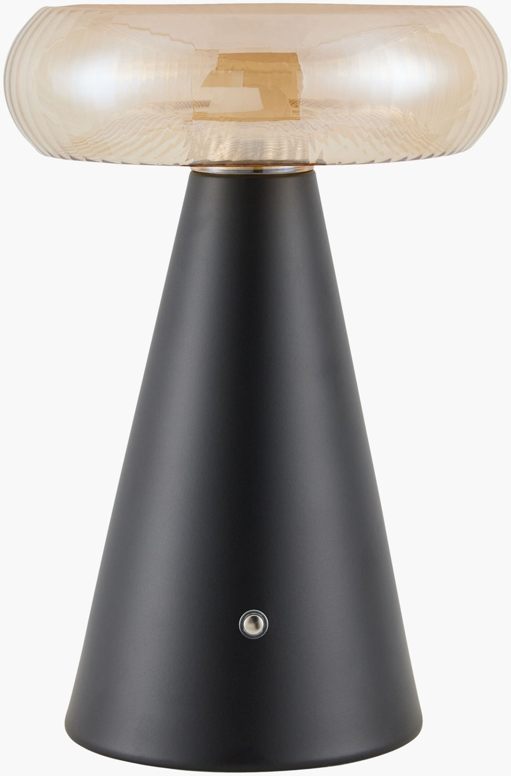 Livabliss Mafra Cordless Glass Table Lamp Arts and Crafts Style for Nightstand or Console MFR-003