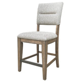 Cedar Fork - Dining Upholstered Counter Stool (2/CTN Sold in pairs) Smoked Arabica DCED#2026-SMA Parker House