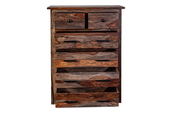 Porter Designs Kalispell Solid Sheesham Wood Chest - Handcrafted Arts & Crafts Inspired Elegance Brown Wood 04-196-03-2439