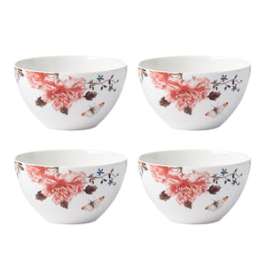 Lenox Sprig & Vine 4-Piece All-Purpose Bowl Set Multi, WHITE PORCELAIN 890726