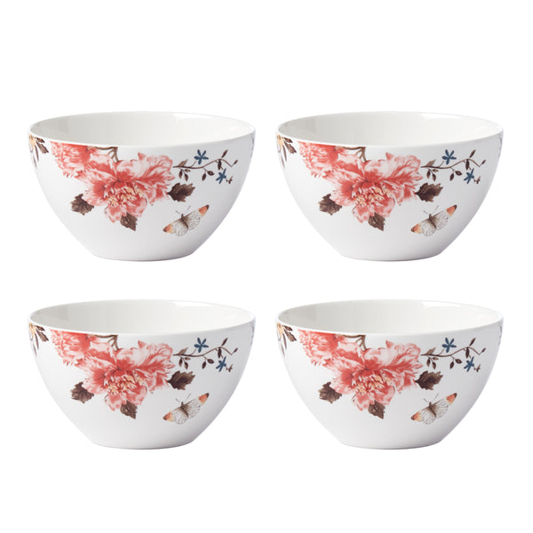 Lenox Sprig & Vine 4-Piece All-Purpose Bowl Set Multi, WHITE PORCELAIN 890726