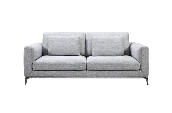 VIG Furniture Divani Casa Beaman - Modern Grey Fabric Sofa Set VGMB-C021-SOFA-SET-GRY