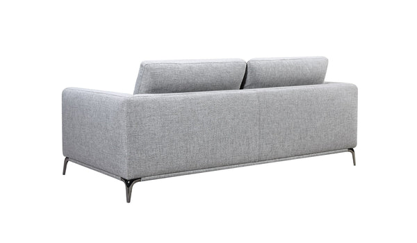 VIG Furniture Divani Casa Beaman - Modern Grey Fabric Sofa Set VGMB-C021-SOFA-SET-GRY