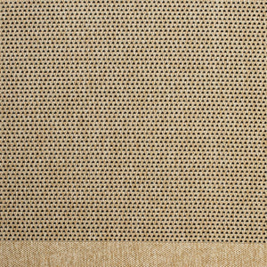 Livabliss Mirage Flatweave Polypropylene Rug Turkish Crafted with Fringe for Farmhouse Spaces Tan, Black 2'2" x 3'9" MGE2302-2745