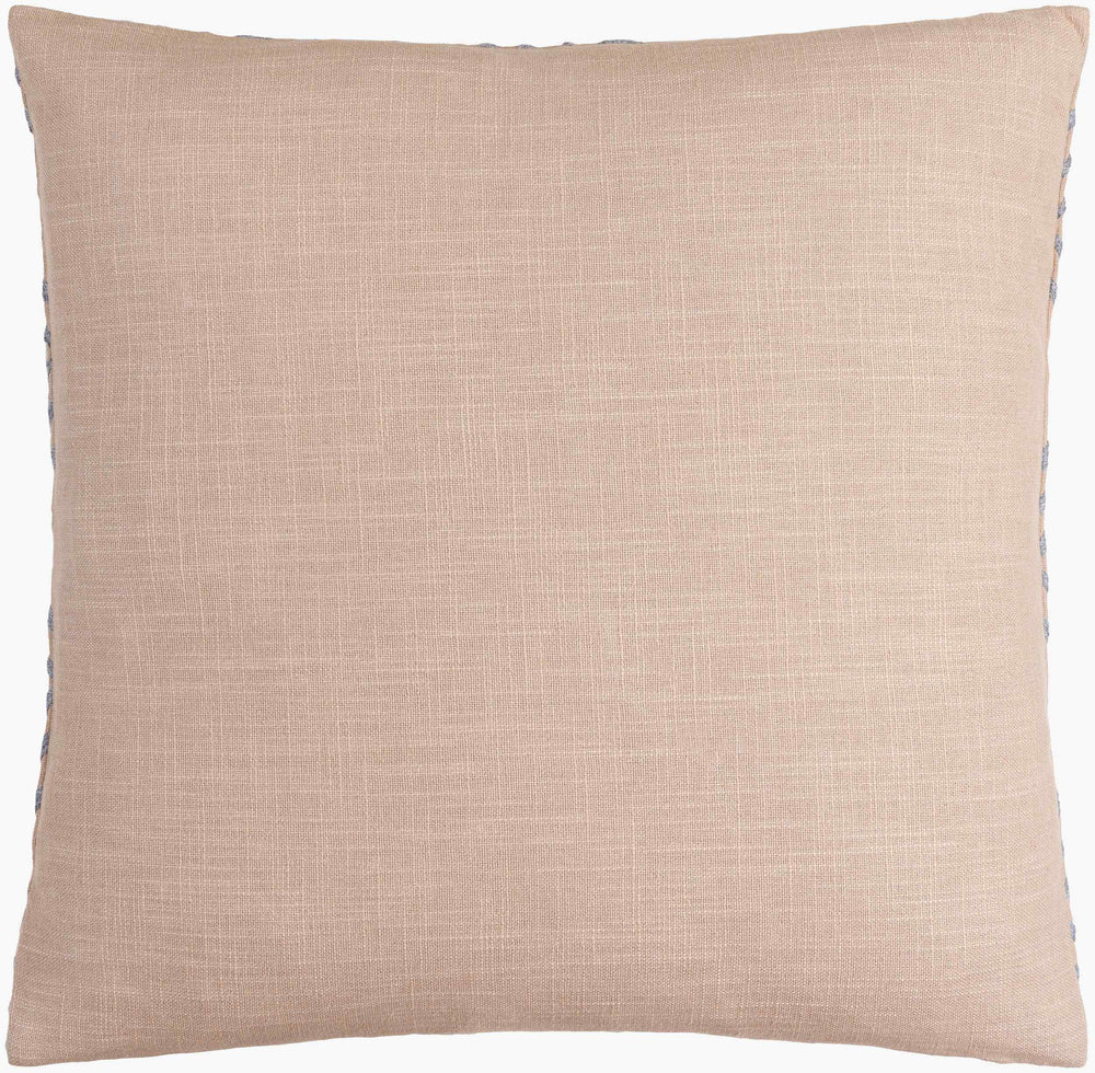 Surya Meghan 18" Cotton Accent Pillow - Modern Minimalist Chic For Sofa, Bed Or Chair, Easy Care Style Tan Cotton,Cotton Mgh001-2020p