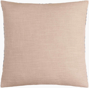 Surya Meghan 18" Cotton Accent Pillow - Modern Minimalist Chic For Sofa, Bed Or Chair, Easy Care Style Tan Cotton,Cotton Mgh001-2020p