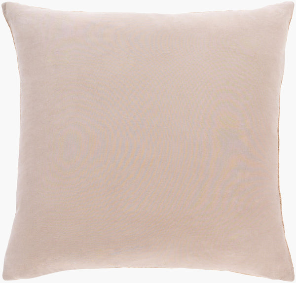 Surya Madagascar Mgs-001 18” Accent Pillow - Durable Cotton Design For Modern Home Decor Revitalization Tan Cotton,Cotton Mgs001-1818