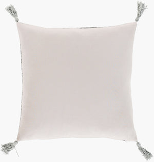 Surya Madagascar Mgs-001 18” Accent Pillow - Durable Cotton Design For Modern Home Decor Revitalization Slate Cotton,Cotton Mgs003-2222p