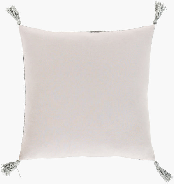 Surya Madagascar Mgs-001 18” Accent Pillow - Durable Cotton Design For Modern Home Decor Revitalization Slate Cotton,Cotton Mgs003-2222p