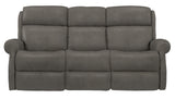 McGwire Power Motion Sofa 297RLGO Grey Leather Bernhardt