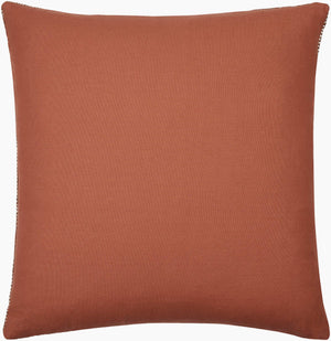 Surya Margay Mgy-001 Luxurious 18" Accent Pillow - Soft Cotton Blend, Intricate Detail, Easy Care! Brown Polyester,Cotton,Cotton Mgy001-2222d