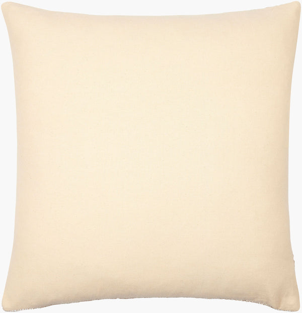 Surya Margay Mgy-001 Luxurious 18" Accent Pillow - Soft Cotton Blend, Intricate Detail, Easy Care! Tan Polyester,Cotton,Cotton Mgy005-1818d