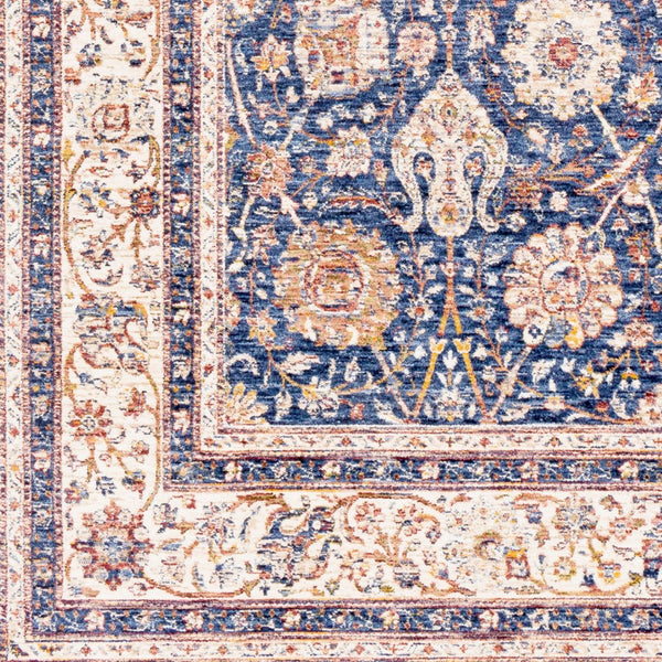 Livabliss Mahal Traditional Medallion Accent Rug Polyester Woven Entryway Floor MHL2302-23