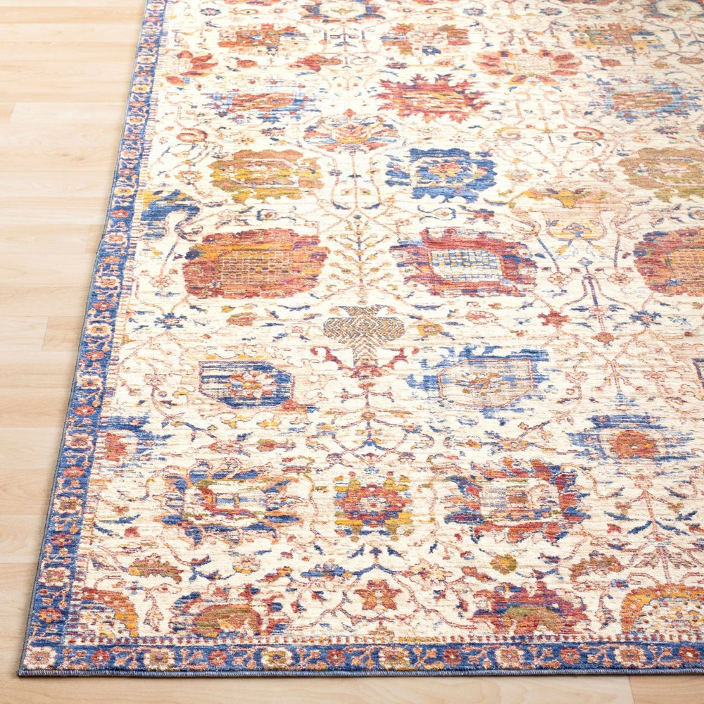 Livabliss Mahal Persian Medallion Area Rug Machine Woven Polyester for Formal Living Spaces MHL2305-96136