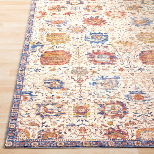 Livabliss Mahal Persian Medallion Area Rug Machine Woven Polyester for Formal Living Spaces MHL2305-96136