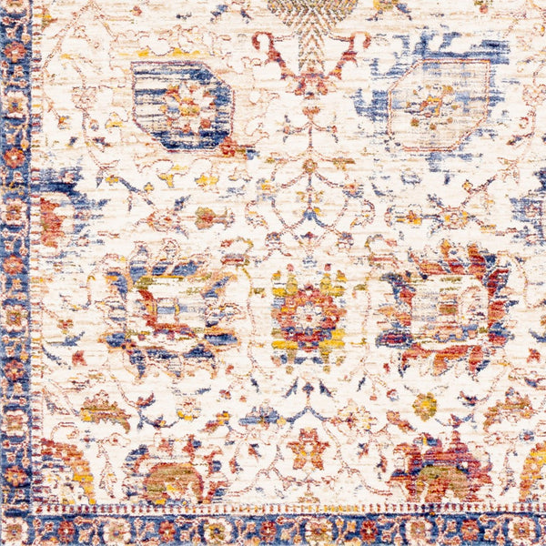 Livabliss Mahal Persian Medallion Area Rug Machine Woven Polyester for Formal Living Spaces MHL2305-96136