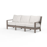 Laguna Sofa in Canvas Flax, No Welt SW3501-23-FLAX-STKIT Sunset West