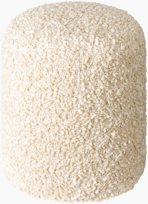Livabliss Mohave Farmhouse Cylindrical Pouf with Polybead Fill for Living Room or Bedroom MHPF002-181616