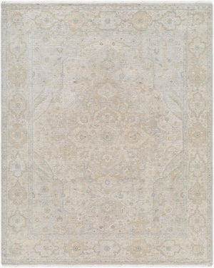 Surya Mashad Handmade Rug 10' X 14' - Luxurious Indian Wool, Durable, Easy-care, Unique Charm For Home Ivory Wool Mhs2300-23