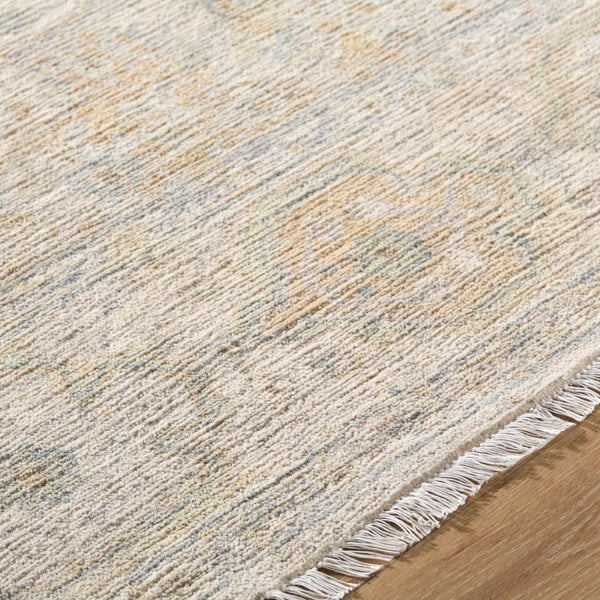 Surya Mashad Handmade Rug 10' X 14' - Luxurious Indian Wool, Durable, Easy-care, Unique Charm For Home Ivory Wool Mhs2300-23