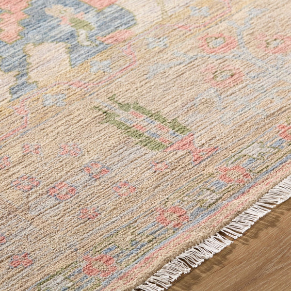 Surya Mashad Handmade Rug 10' X 14' - Luxurious Indian Wool, Durable, Easy-care, Unique Charm For Home Pastel Beige Wool Mhs2301-23