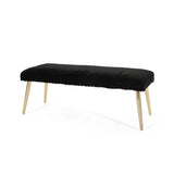 Christopher Knight Home® - Noble House - Capernaum Patterned Faux Fur Bench