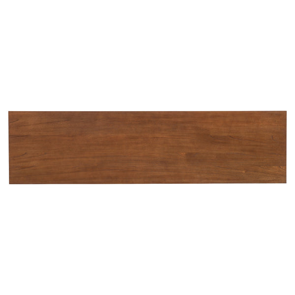 Bernhardt Bernhardt Brasea Suar Wood Media Credenza with Woven Raffia Doors and Adjustable Shelves 394884